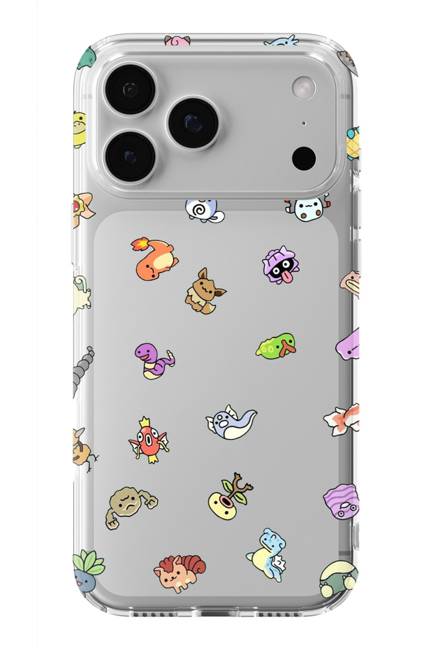 حافظة شفافة مطبوعة بتصميم بوكيمون متوافقة مع هاتف iPhone 17 Pro Max - 1
