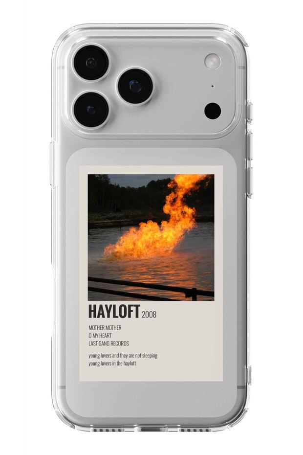 حافظة شفافة مطبوعة بتصميم هايلوفت متوافقة مع آيفون 17 برو - 1