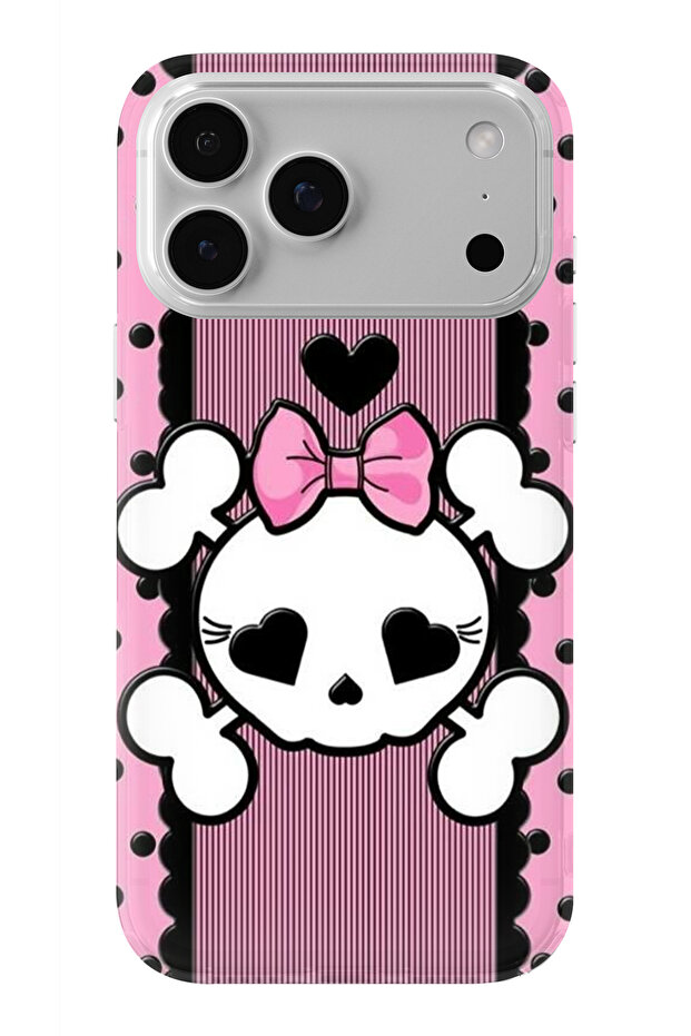 حافظة شفافة مطبوعة بتصميم قوطي متوافقة مع iPhone 17 Pro - 1