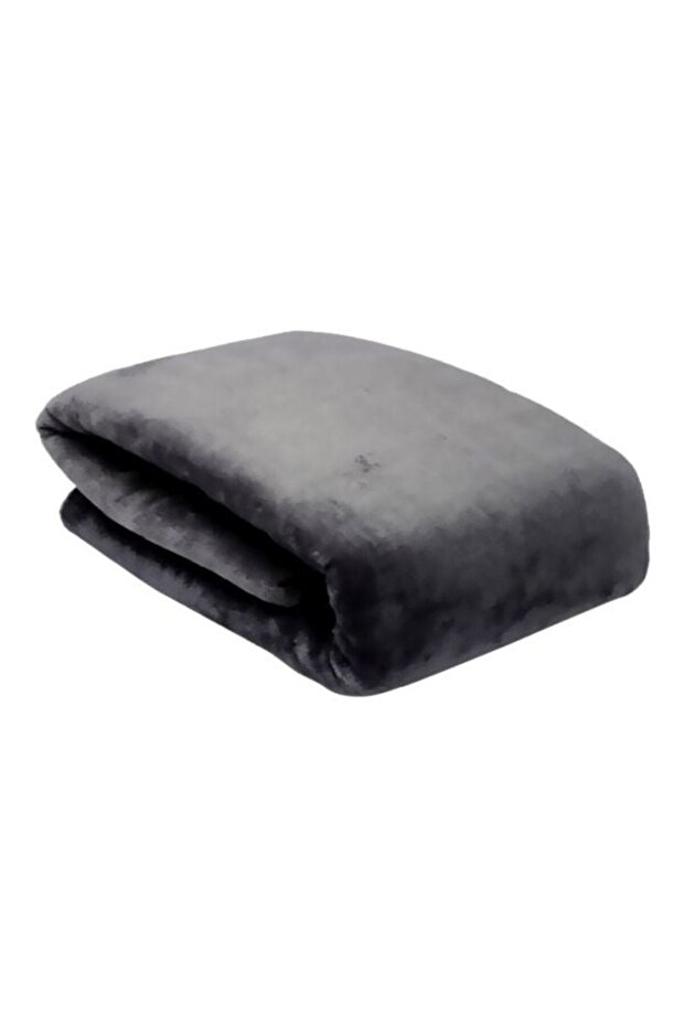 Mellow – Queen Micro Flannel Blanket – 150×220 cm – Silver
