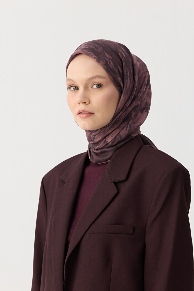 Eșarfă moale Winter Bloom 1246 Roz - 2