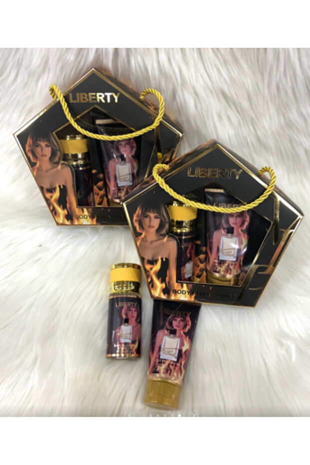 لوشن ليبرتي 88 مل + عطر للجسم 88 مل