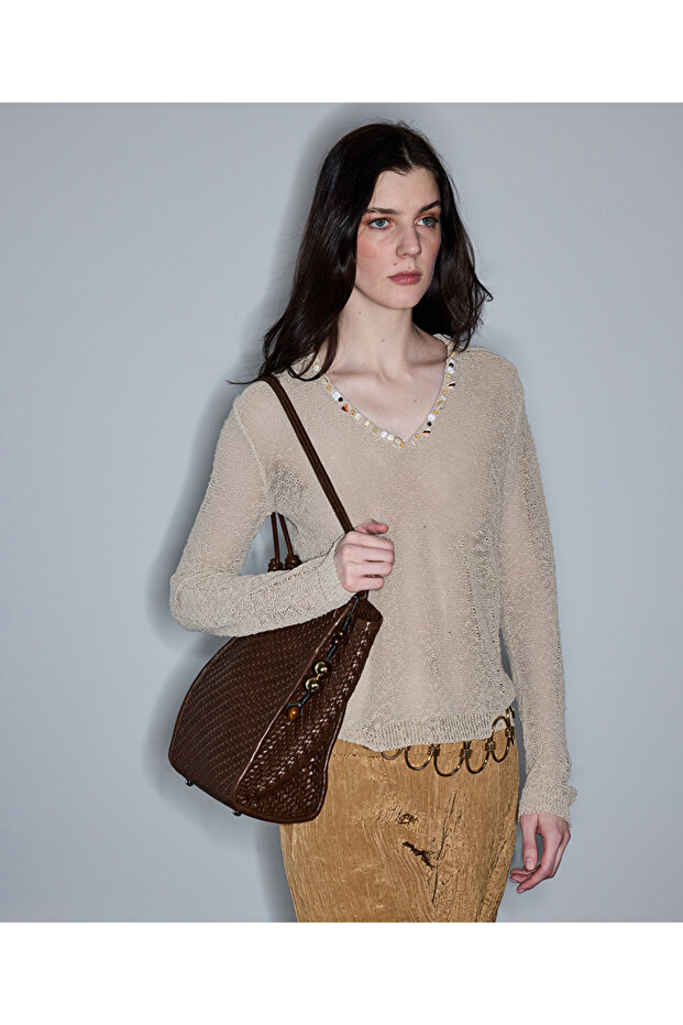 İşlemeli triko - 1