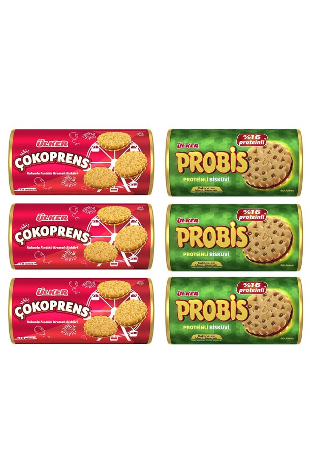 Çokoprens 10-Pack 300 Gr & Probis 10-Pack 280 Gr 6-Pack Mixed Pack