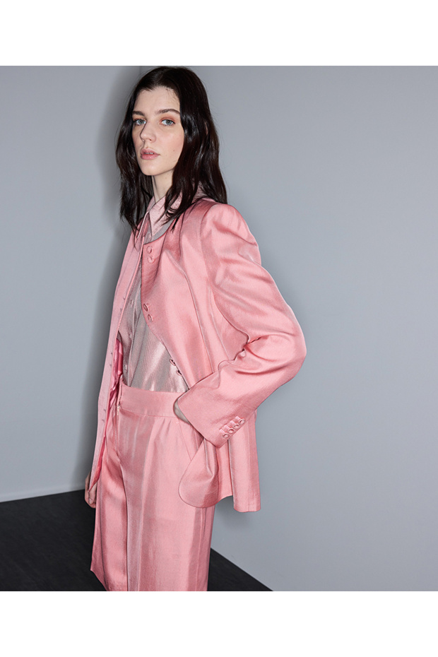 Çift parça görünüm blazer - 5