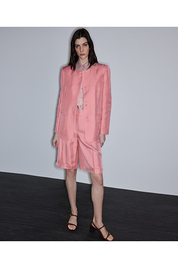 Çift parça görünüm blazer - 2