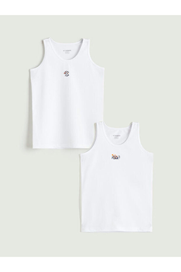 Timeless Clothing & Timeless Choices Zero Roba Collar Boys' Undershirt 2-Pack