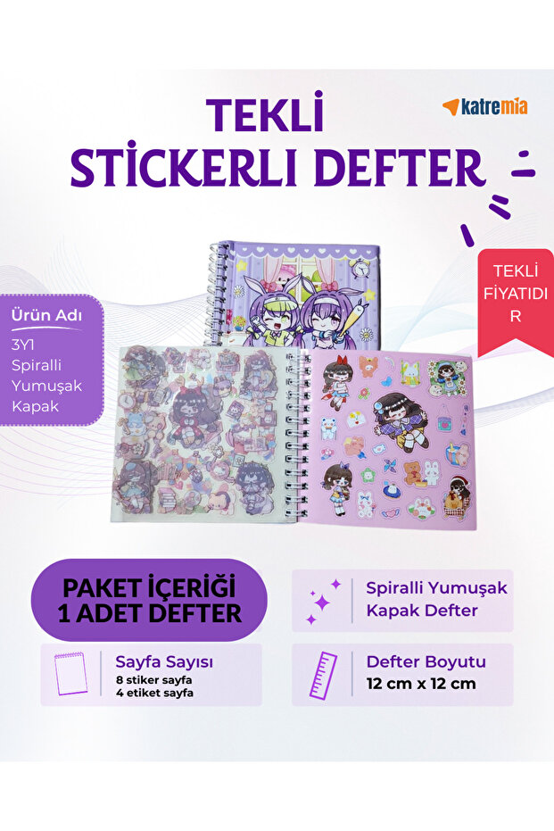 (1-4) STİCKER DEFTER - 1