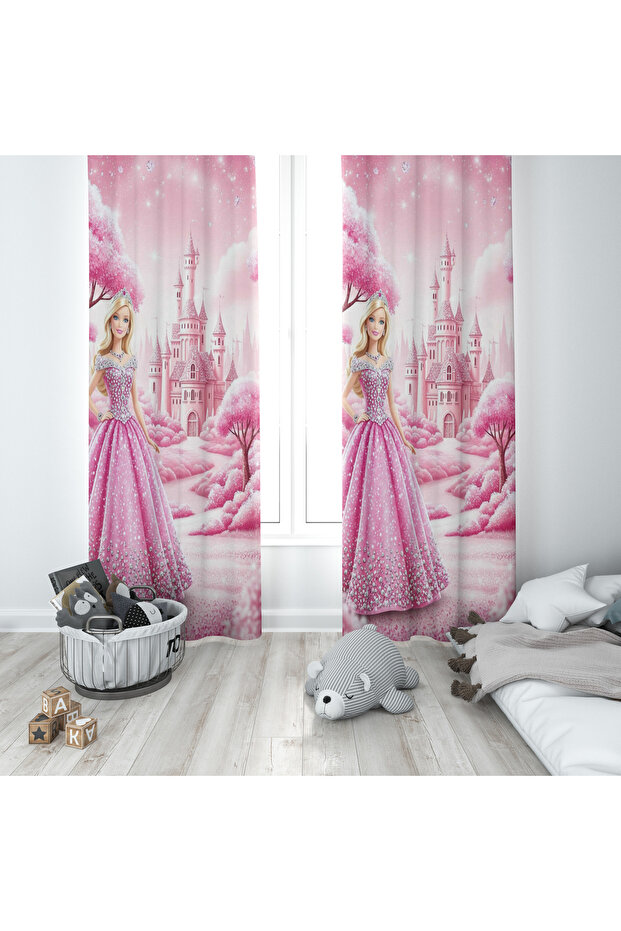 BARBİE FON PERDE - 1