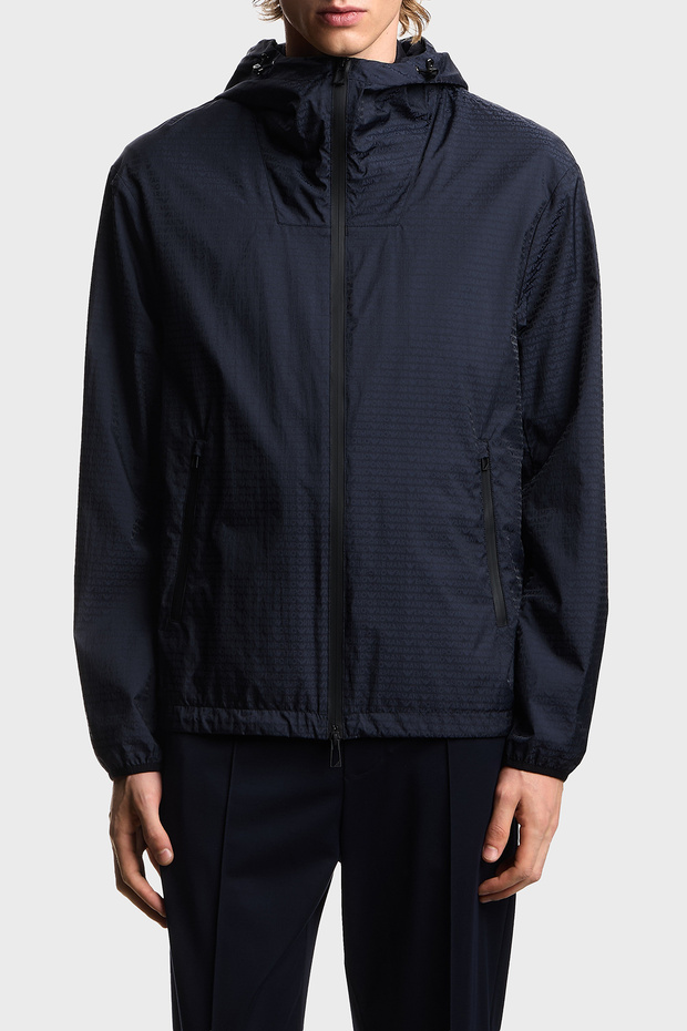 Regular Fit Logo Hooded Coat Men's Coat Em004952 Af15384 Ub118