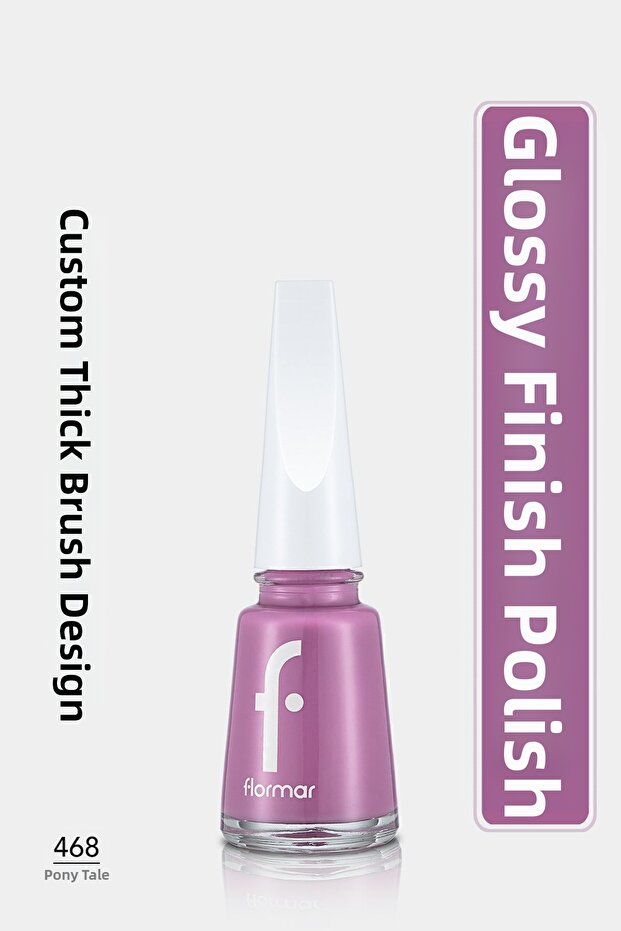 High Pigmented Shiny Nail Enamel - Pony Tale Fne-468