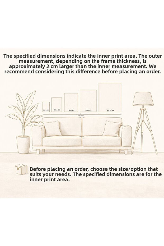 لوحة فنية بإطار عتيق - 2