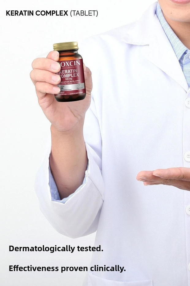 مجمع الكيراتين 500 مجم - 60 قرص، مجموعة من 4 قطع - 7