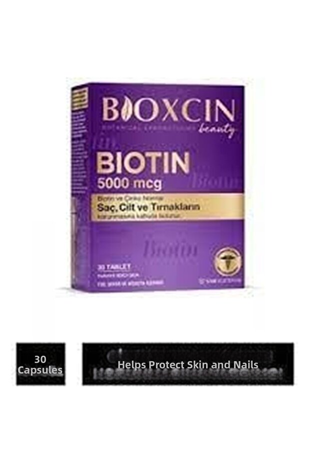 Biotin 5000 Mcg 30 Tablets - 1