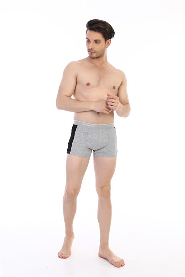 850 Erkek Biyeli Elastanlı Boxer - 1