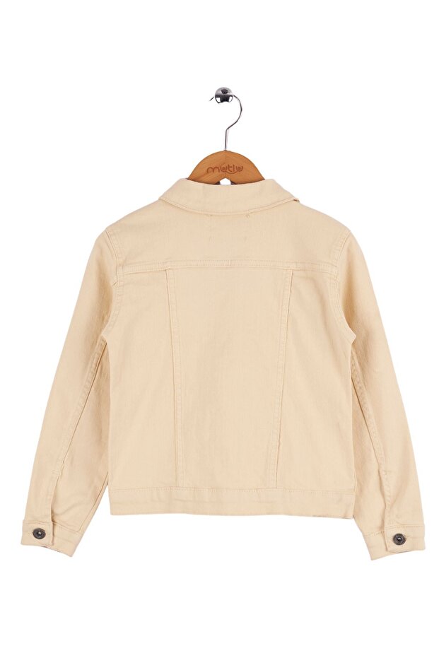 Mutlu Basic Gabardin Kız Ceket - 2