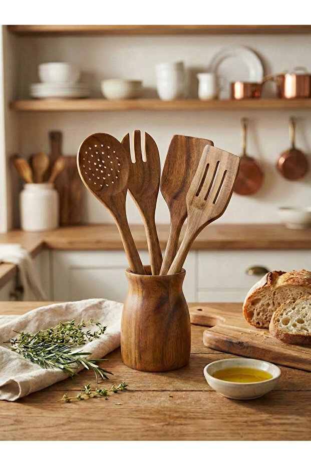 Acacia Countertop Spoon Set - 11610