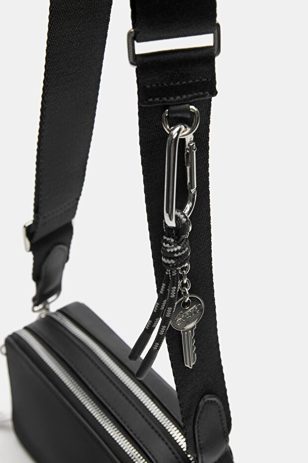 Süslemeli çapraz askılı çanta - 5