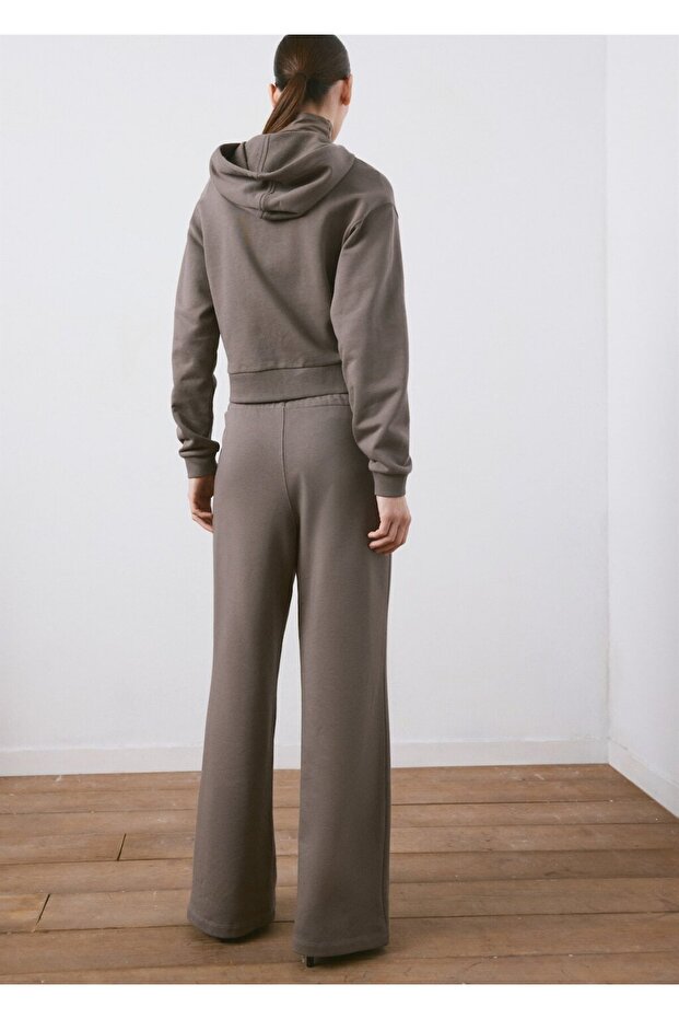 Beli elastik pamuklu pantolon - 4