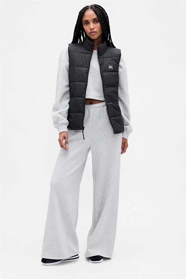 V-FRCH LOGO LW PUFFER VEST - 4