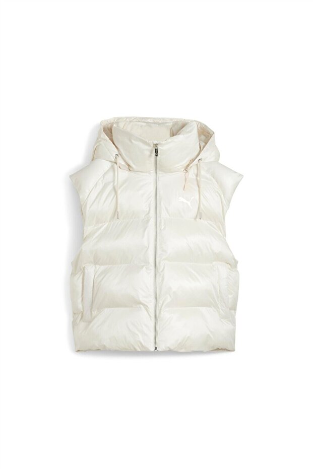 Shiny Puffer Vest - 1