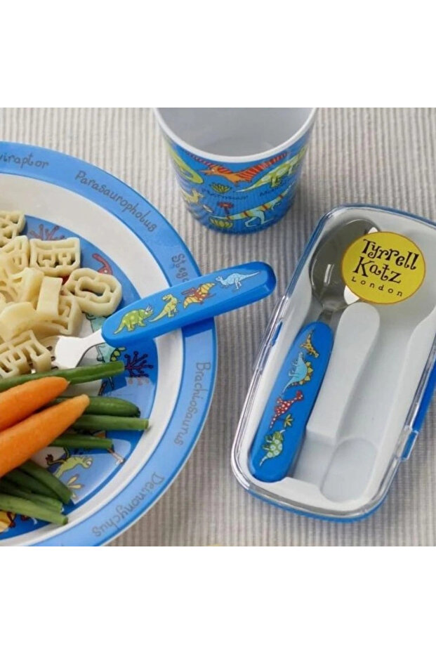 Dino Fork Spoon Boxed Set - 3