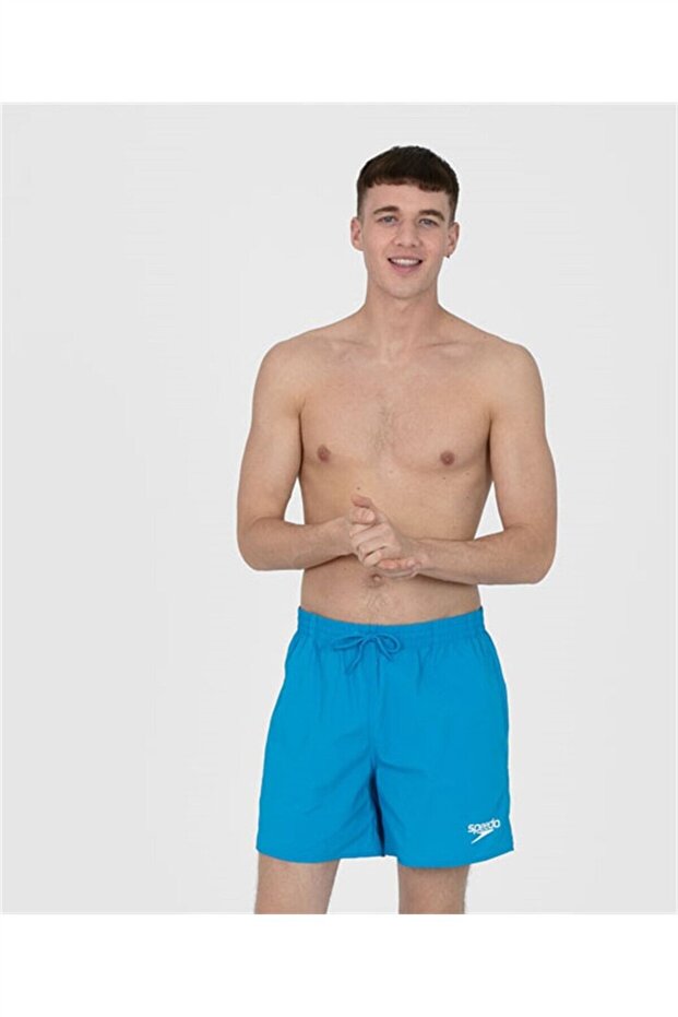 ESSENTIALS 16" WATERSHORT AM BLU - 1