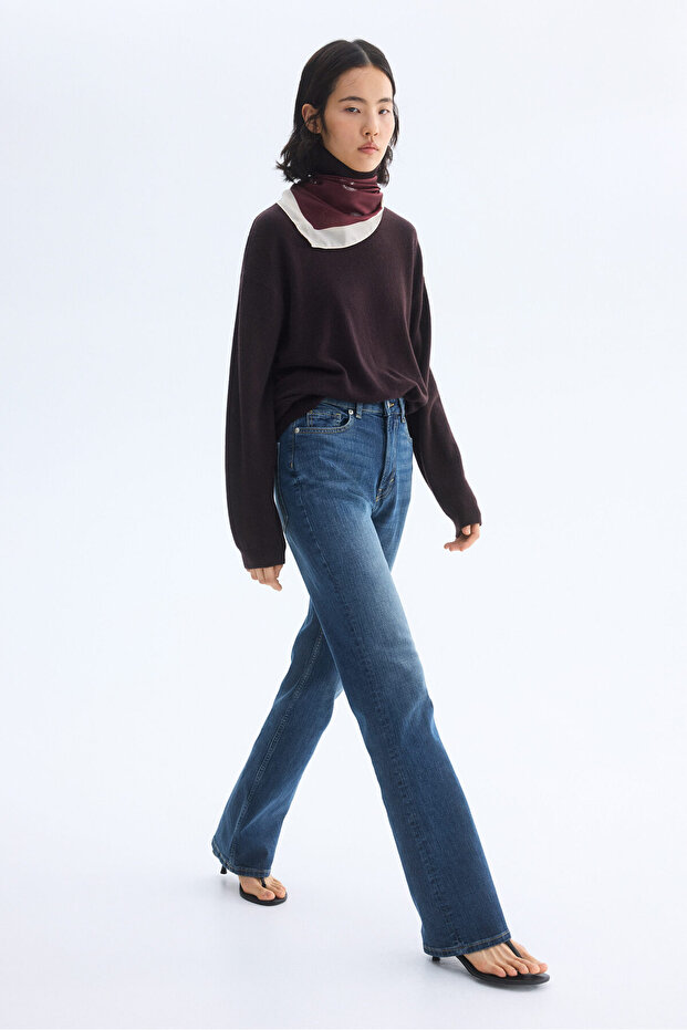 Bootcut High Jeans - 6