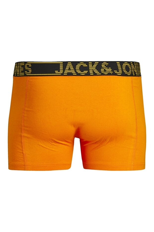 Jack Jones Jacbıll Solıd Trunks 3 Pack Erkek Mavi Giyim\boxer\ 12255821-07 - 2