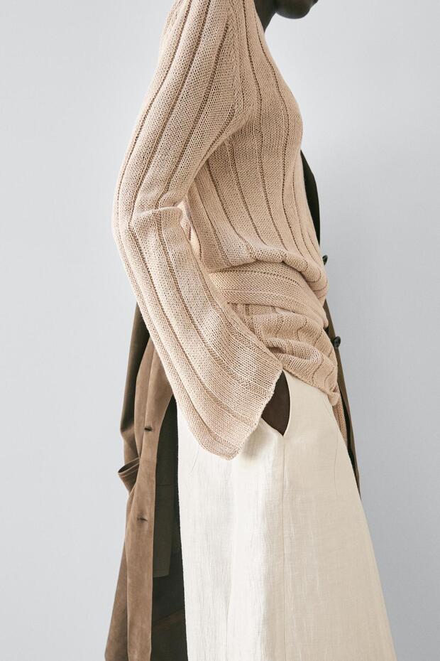 Linen blend balloon pants - 2