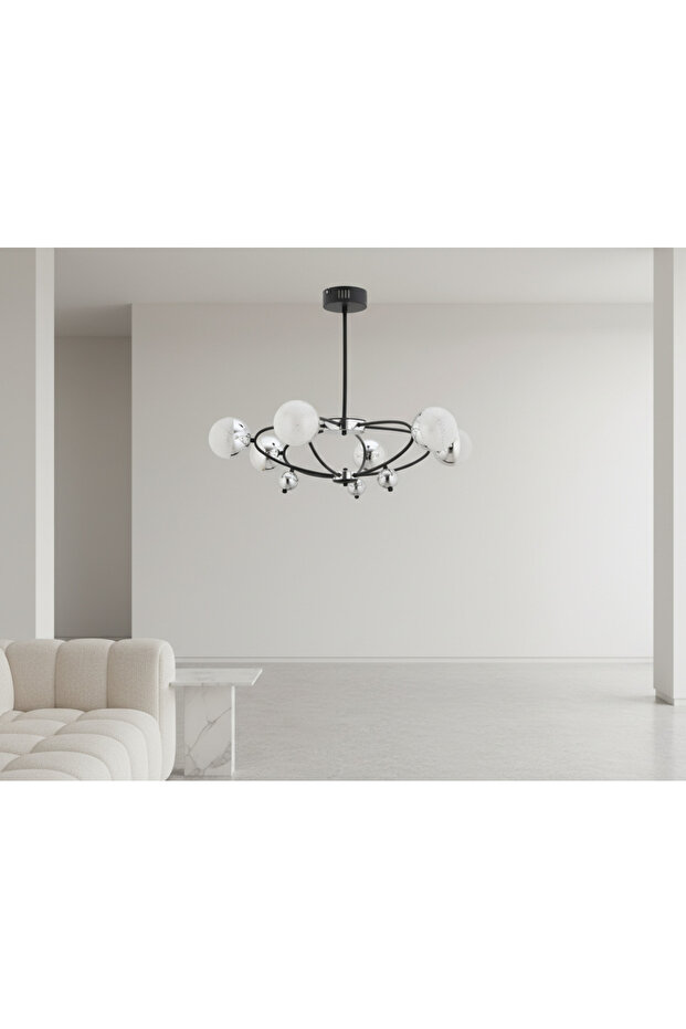 YILDIZ KROM LEDLİ AVİZE - 6