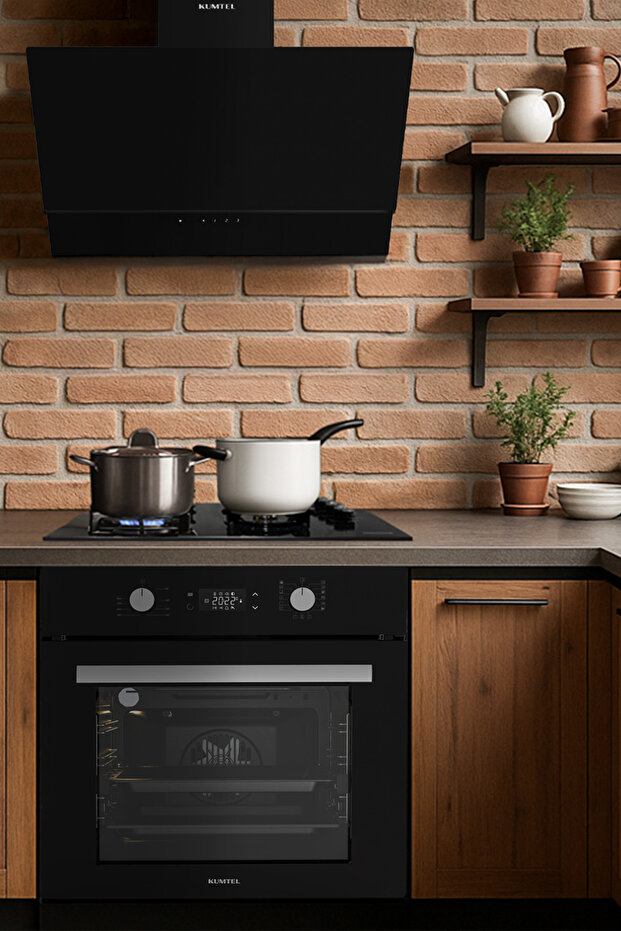 Digital Plus 15 Programlı Ankastre Set - Siyah - 2