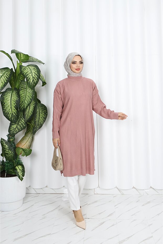 NOPEN FİTTİLLİ TRİKO TUNİK - 1