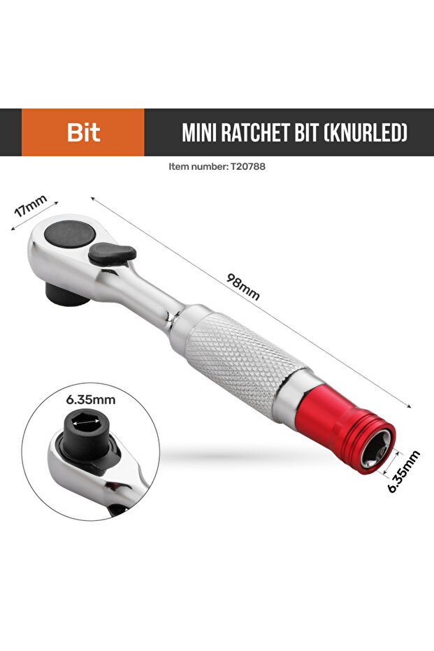 PURPLE Hi-Spec 1/4 Ratchet Double Head Fast Ratchet Wrench Double-Ended Mini Socket Wrench Set Bicyc