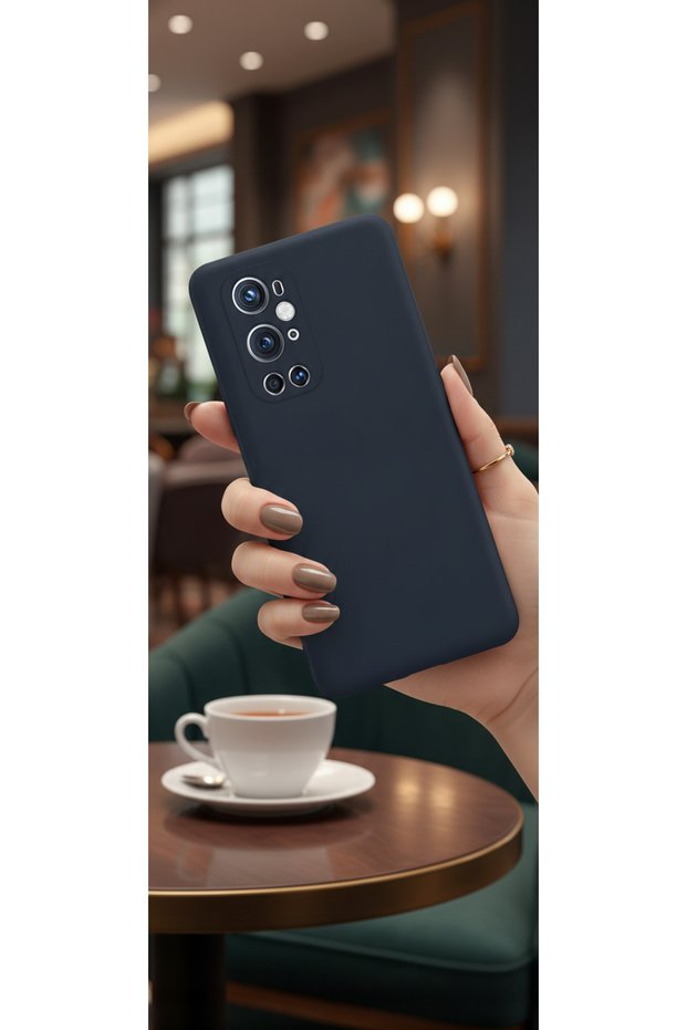 One Plus 9 Pro Compatible Colorful Silicone Case with Velvet Camera Protection