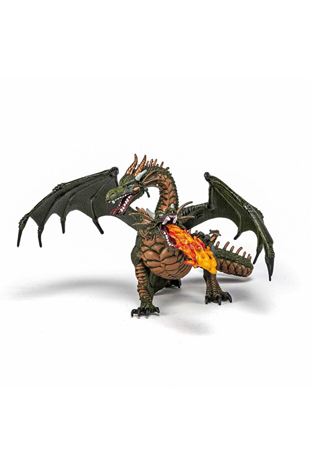 PAPO 2-HEADED DRAGON FIGURINE - 2