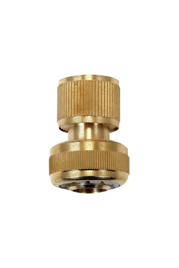 Hose Coupling, Quick Connector, Brass, 3/4'', - 2