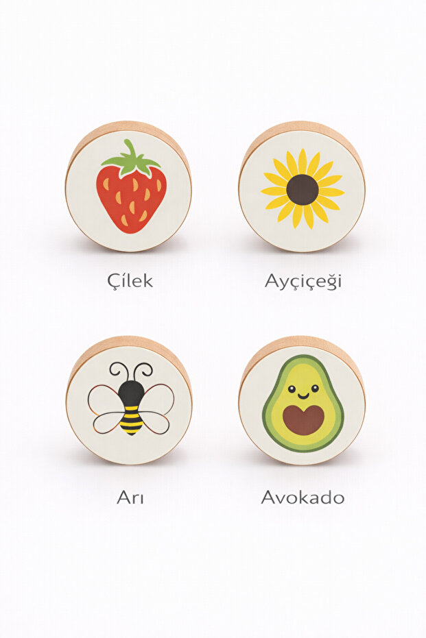 Arı - Ahşap Kulp - 3