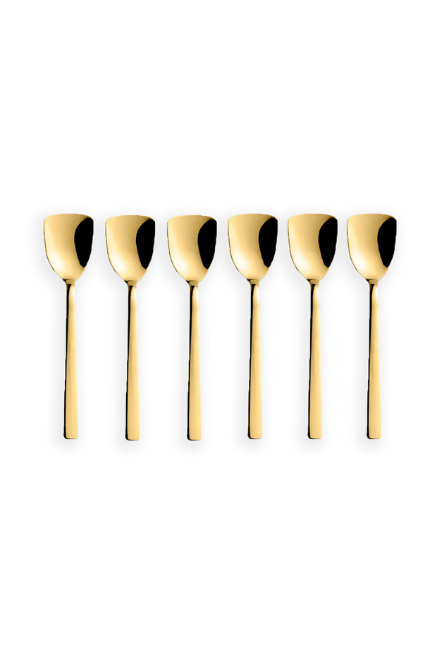 6'lı Gold Tatlı Kaşığı