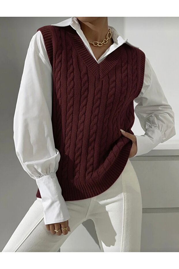 MODA MH Saçörgü Süveter - 2