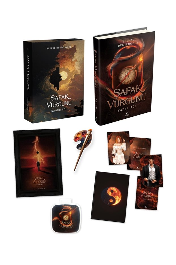 Boxed ŞAFAK VURGUNU Mirror Set with Gift - ŞEVVAL DEMİRDÖĞER