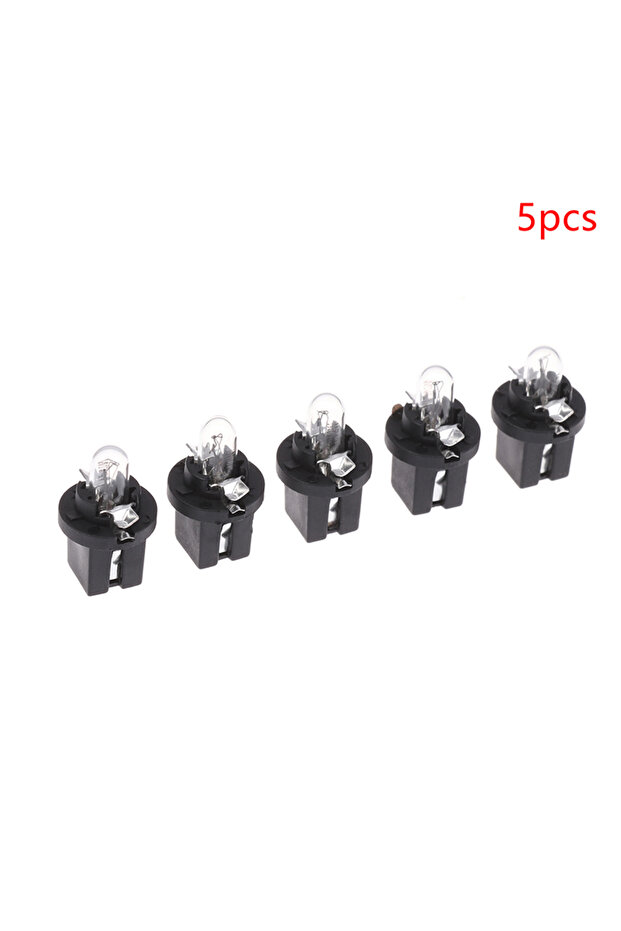 5 قطع 【متوسط】 5/10 قطع مصابيح LED B8.5D إضاءة داخلية للسيارة، لوحة عدادات، تدفئة، أوتاد، لوحة عدادات السيارة