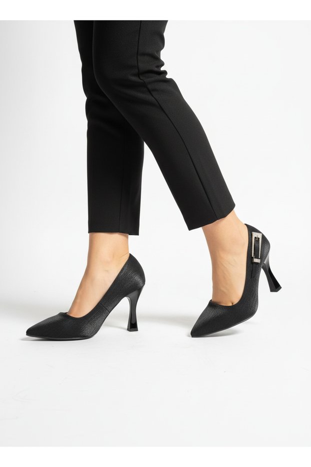 Women's High Heels - Black Stilettos, a Must-Have Piece in Your Wardrobe