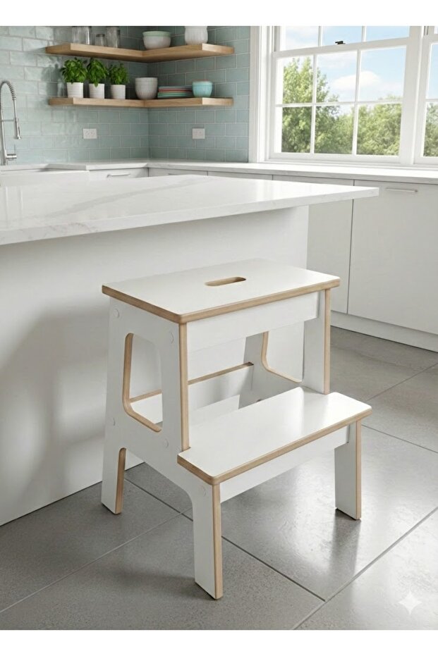 Basamaklı Mutfak Tabure Merdiven - 2