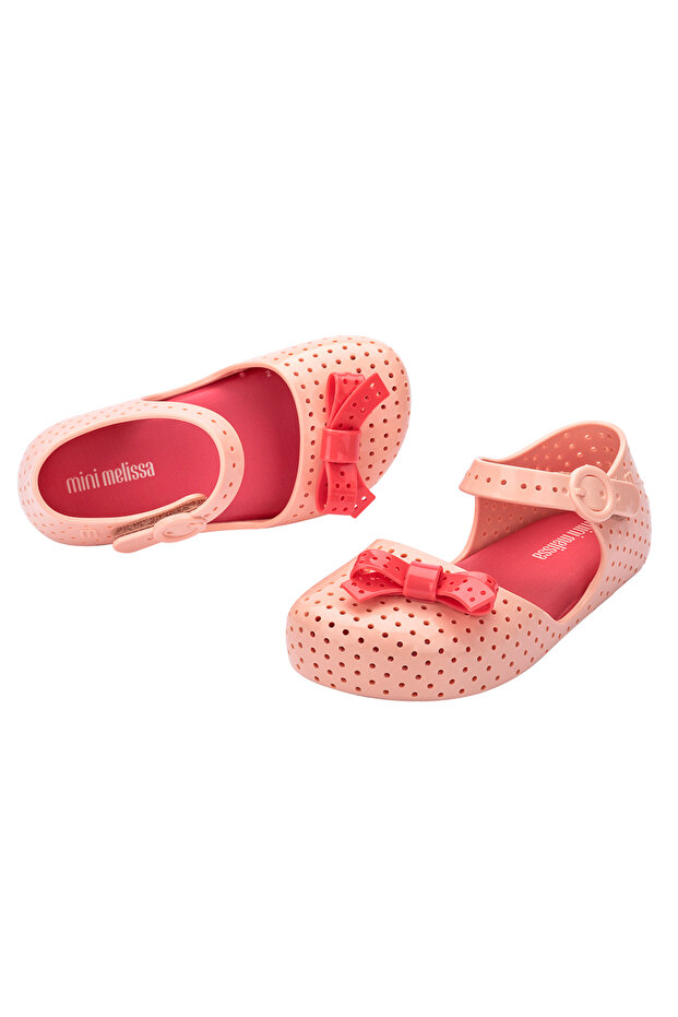 Fiyonklu Pembe Sandalet - 3