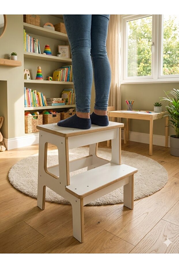 Basamaklı Mutfak Tabure Merdiven - 4