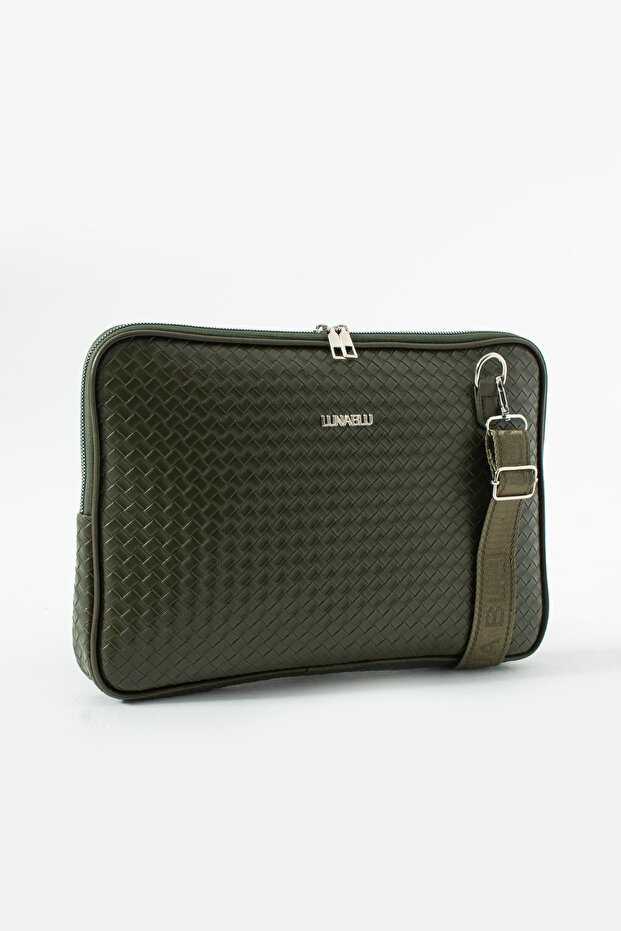 13-14" Inch Waterproof Fabric Featured MacBook Air-Pro Briefcase Notebook Laptop Crossbody Bag