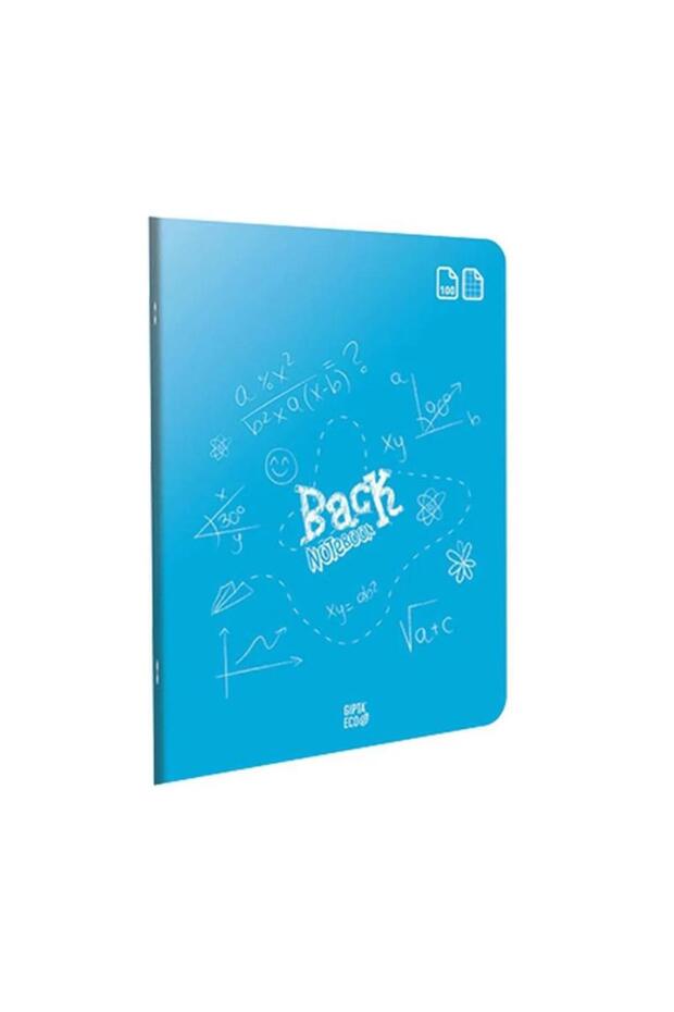Back Defter Tel Stitching Plastic Cover A4 60 Sheets Checkered - 1