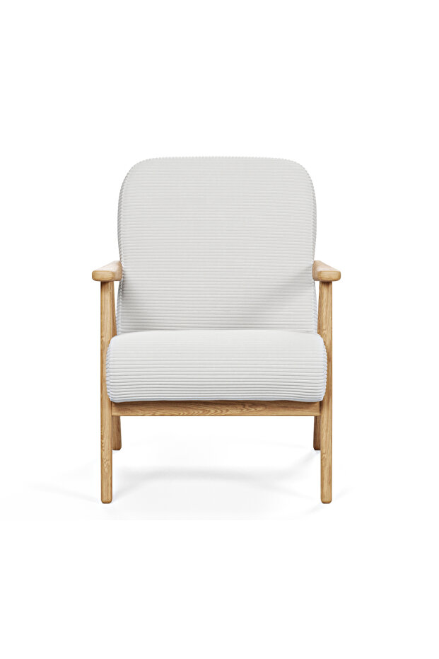 Levy Açık Meşe Berjer - Fitilli Kadife - 6