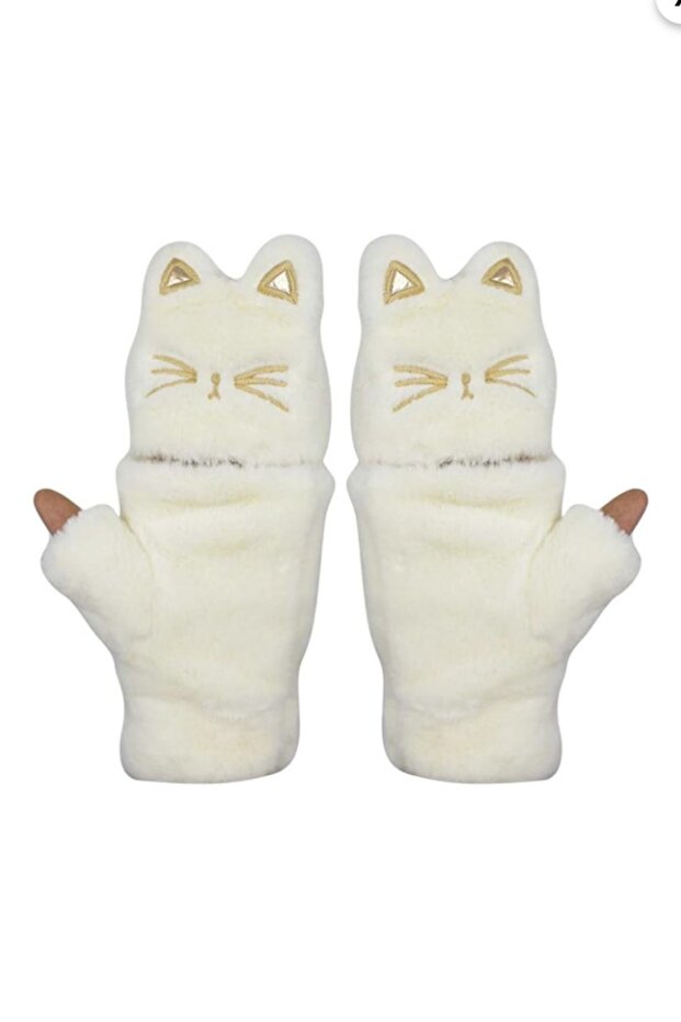 Sevimli Kedi Kışlık Eldiven - 7
